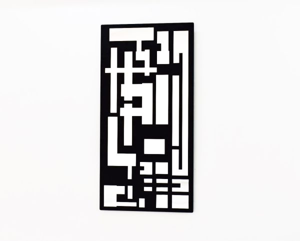 آینه دکوراتیو طرح هزارتو دیواری E177