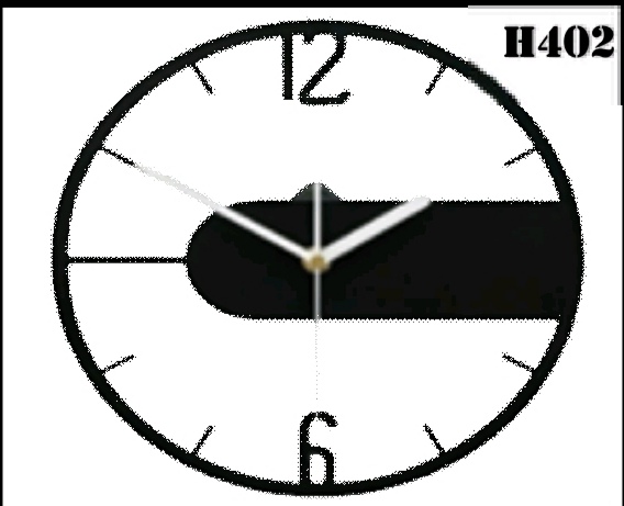 ساعت دیواری مدرن فلزی  H402