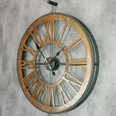 ساعت دیواری مدرن لیزری لاکچری H216