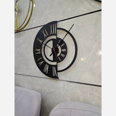 ساعت دیواری مدرن لیزری لاکچری H223