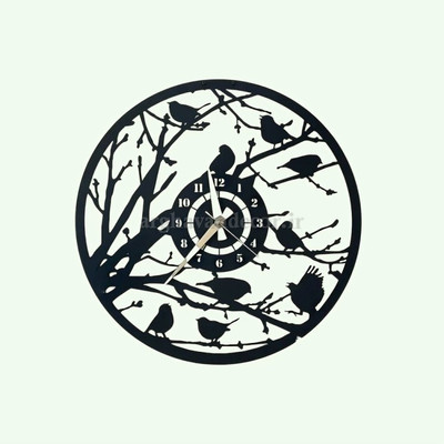 ساعت دیواری مدرن لیزری H336