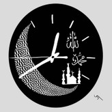 ساعت دیواری لیزری فلزی H353