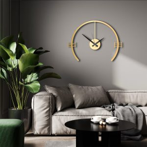 ساعت دیواری مدرن فلزی لاکچری H411