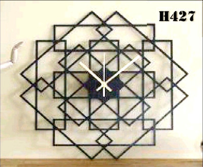 ساعت دیواری لیزری فلزی  H427