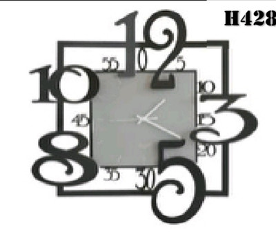 ساعت دیواری لیزری فلزی  H428