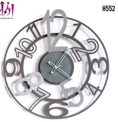 ساعت دیواری لیزری فلزی H552