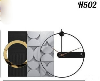 ساعت دیواری لاکچری زیبا H502