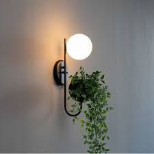 دیوارکوب مدرن شیک فلزی تک شعله حبابی D181