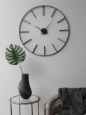 ساعت دیواری مدرن لاکچری فلزی مینیمال H651