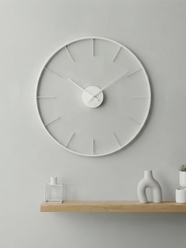 ساعت دیواری مدرن لاکچری فلزی مینیمال H651
