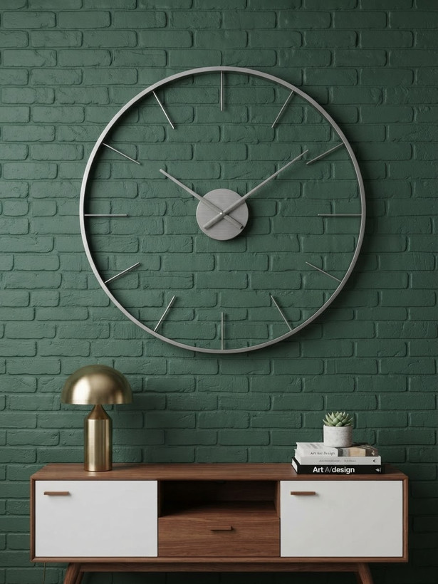 ساعت دیواری مدرن لاکچری فلزی مینیمال H651