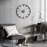ساعت دیواری مدرن لیزری فلزی لاکچری مینیمال H652