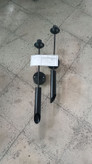 دیوارکوب مدرن تک شعله فلزی D127