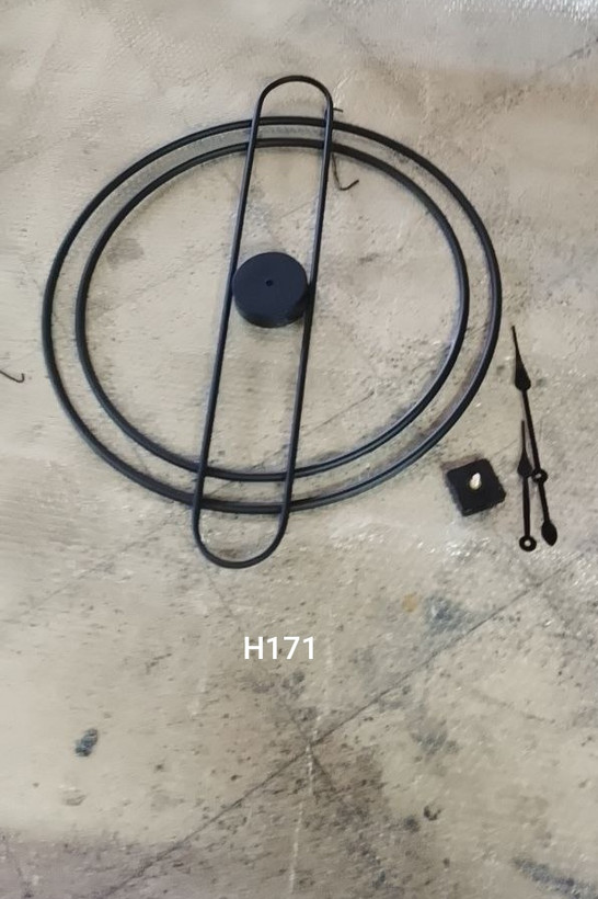 ساعت دیواری مدرن فلزی کد H171