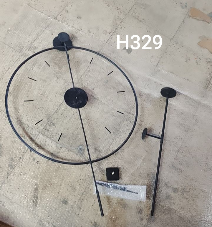 ساعت دیواری فلزی و پلکسی H329