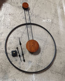 ساعت دیواری مدرن فلزی H173