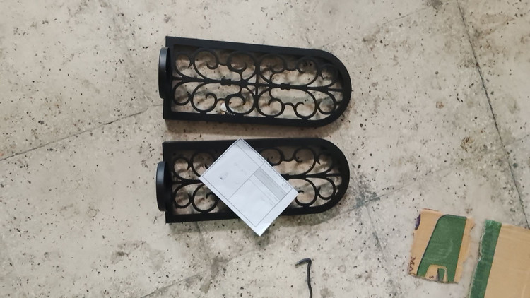 جاشمعی فلزی مدرن N135 تکی