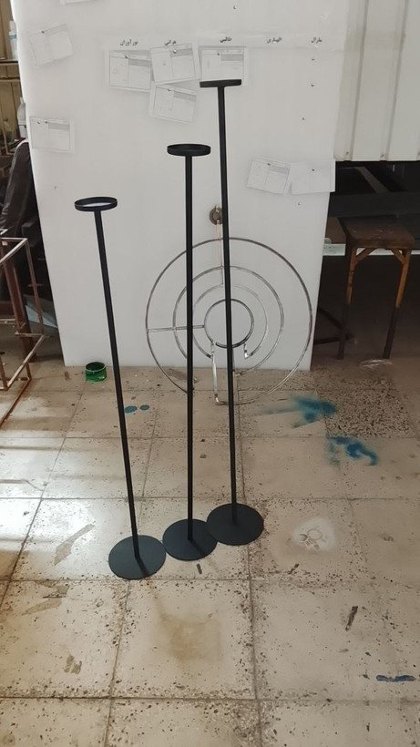جاشمعی فلزی مدرن N103