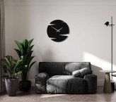 ساعت دیواری لیزری فلزی مینیمال خاص کسوف H664